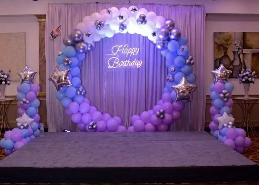 Twinkle Sky Birthday Setup
